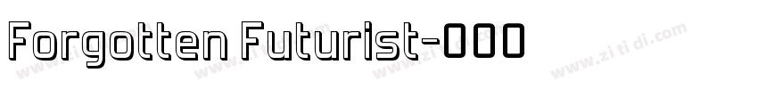 Forgotten Futurist字体转换